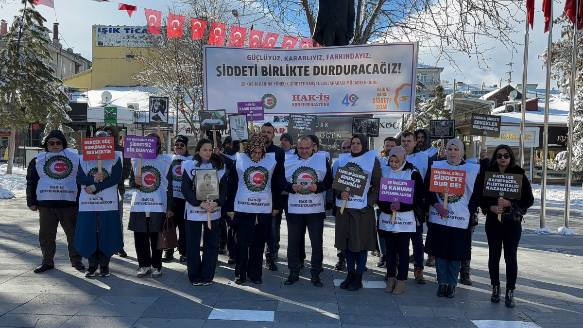 25 Kasım Kadına Yönelik Şiddete Karşı Uluslararası Mücadele Günü  Deklarasyonu