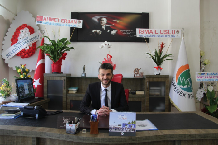 ERMENEK BELEDİYE BAŞKANI MUSTAFA BOZCU GÖREVİNE BAŞLADI